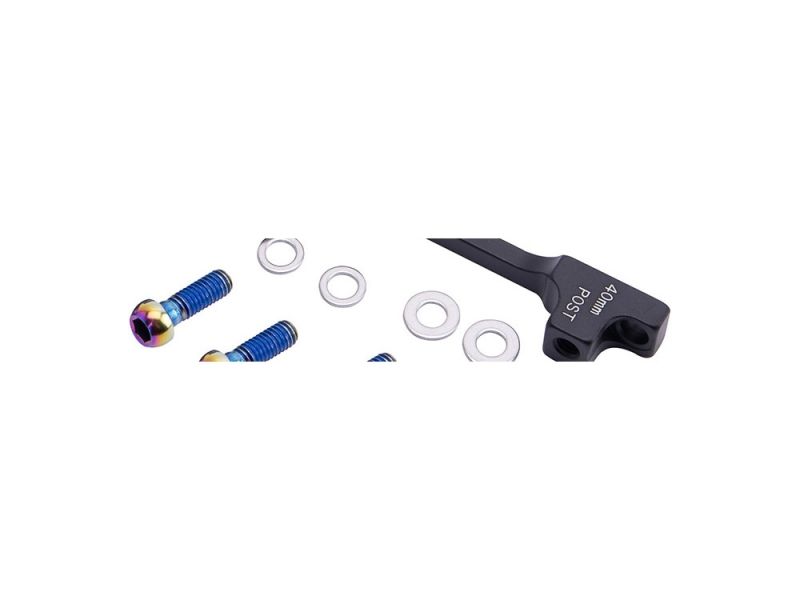 Avid Disc Brake adapter / spacer set 40p F200 / 80 Rainbow (colourful)