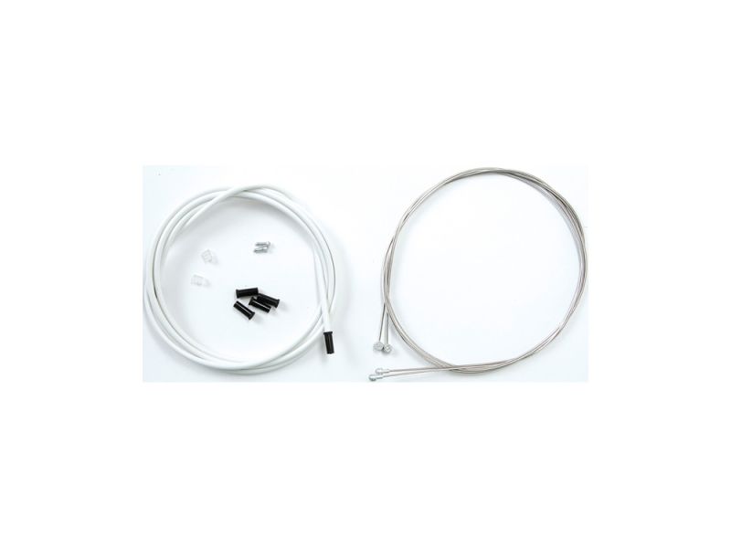 Contec Brake Cable set Stop+ (white)