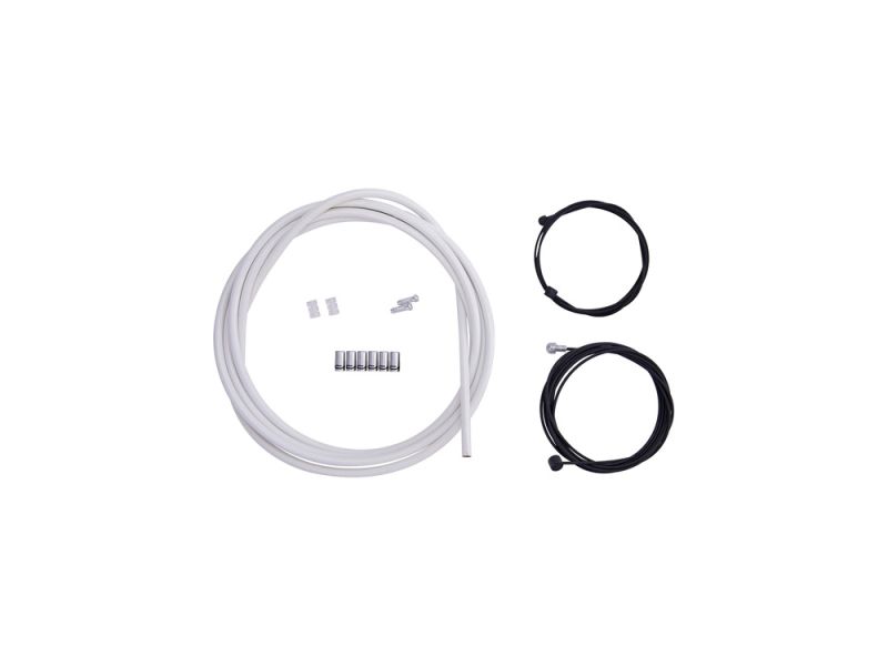 Contec Brake Cable set Stop++ (white)