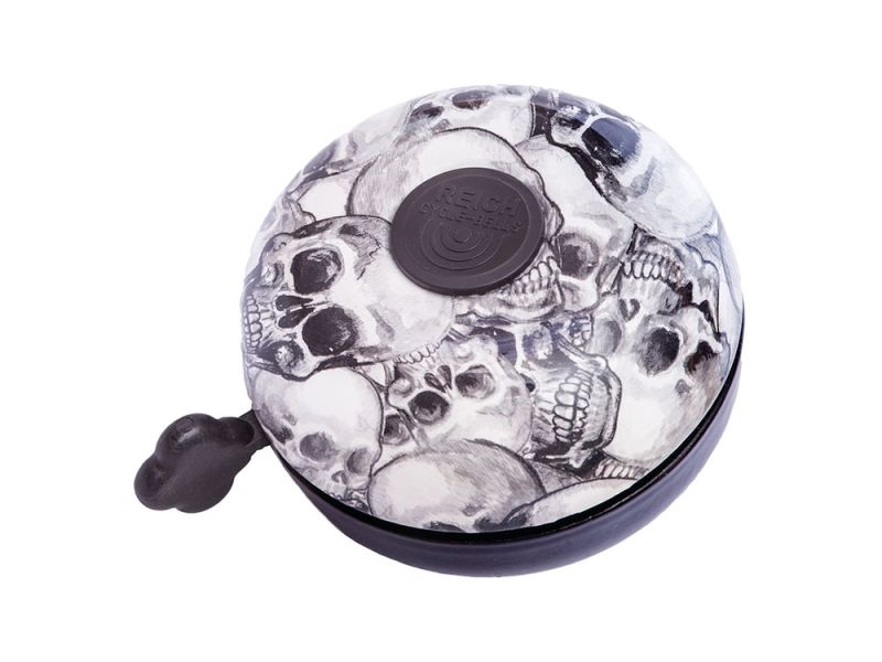Reich Ding-Dong bell 80mm Ø (black / white)