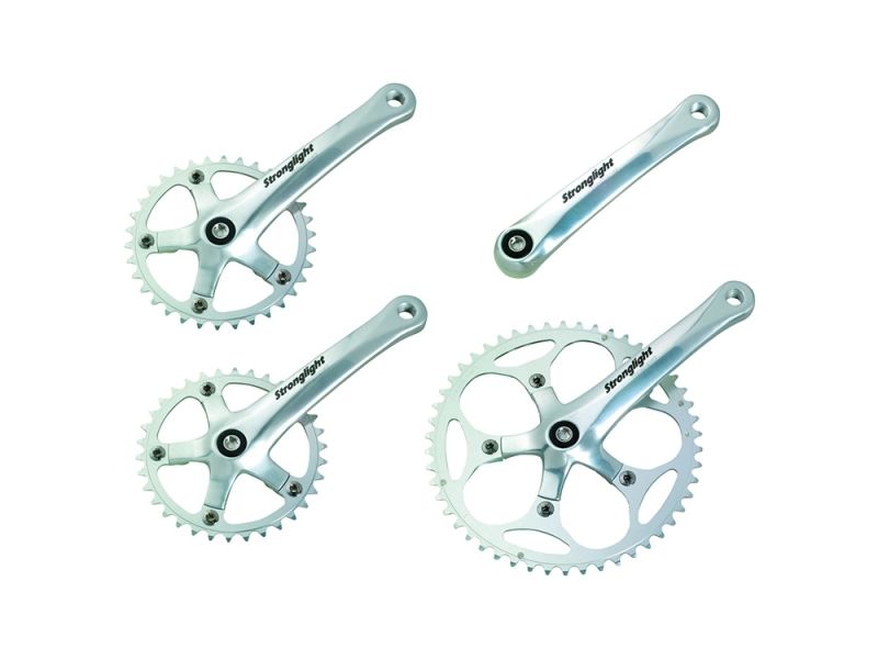 Stronglight Impact Crank Set Hub Gear (silver)