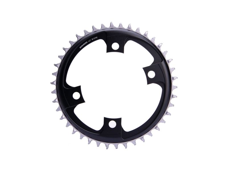 SRAM X-Sync Road Chain Ring (42T | 107Lk | black)