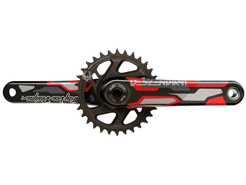 Truvativ Descendant Troy Lee Design Eagle crankset (red | Boost 32 / 170)