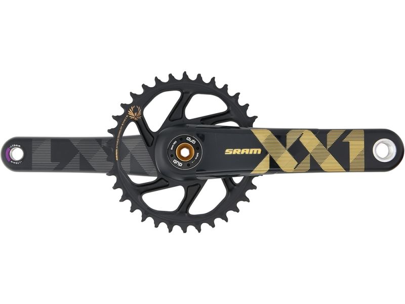 SRAM XX1 Eagle Boost Crank Set Teeth (170mm | black / gold)