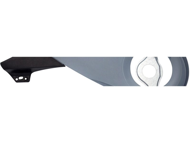 Hesling Xtension chain guard (grey / transparent / blue)