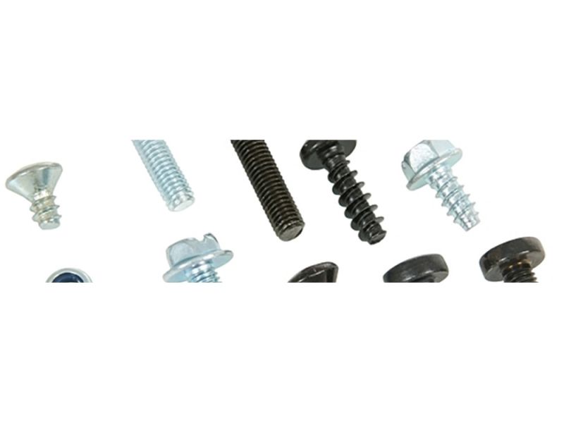 Horn Replacement screw set B28 / 45 (black / silver)