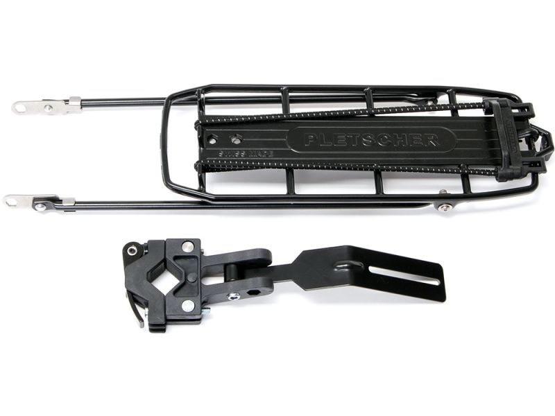 Pletscher Quick-Rack Suspension Rear Carrier Rack Suspension 26/28“ (black)