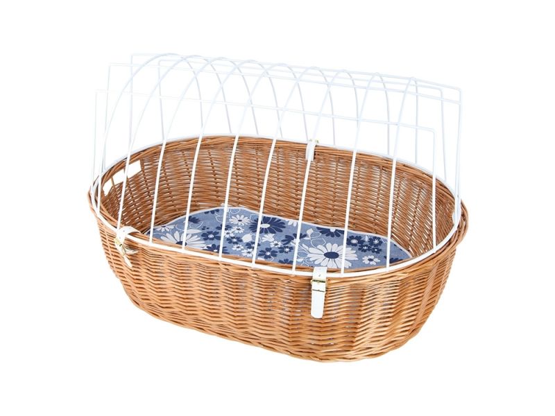 Aumüller XXL rear wheel animal basket XXL (white / brown)