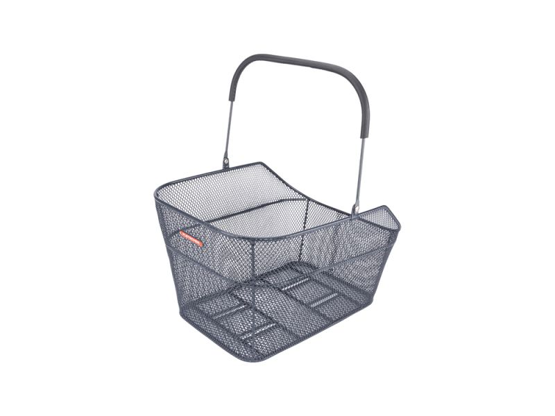 Pletscher Deluxe XXL rear wheel basket narrow-meshed (anthracite)
