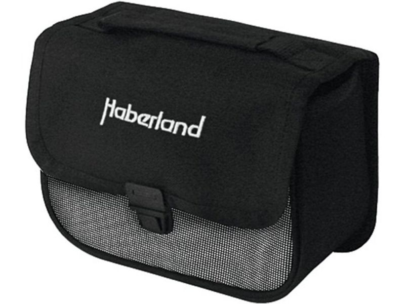 Haberland beginner series handlebar bag (black / silver)