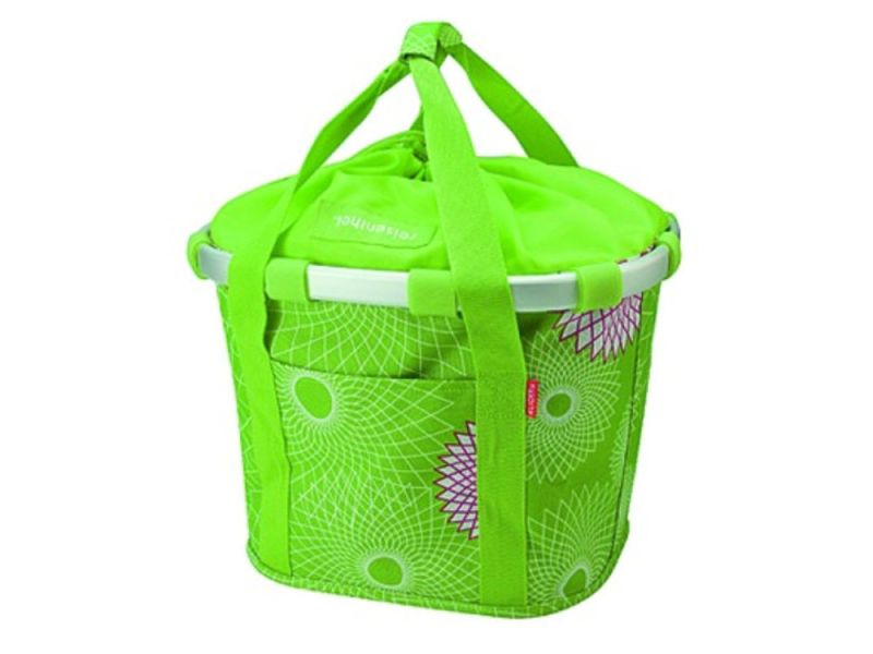 Rixenkaul Bikebasket shopping bag (white / green)