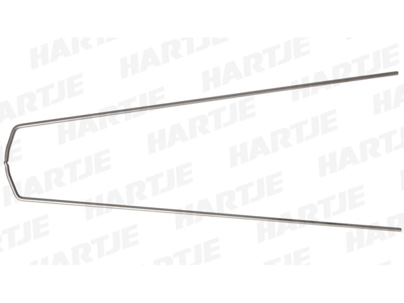Curana Fender strut Breit,410mm Lang,4mm Dick (silver)
