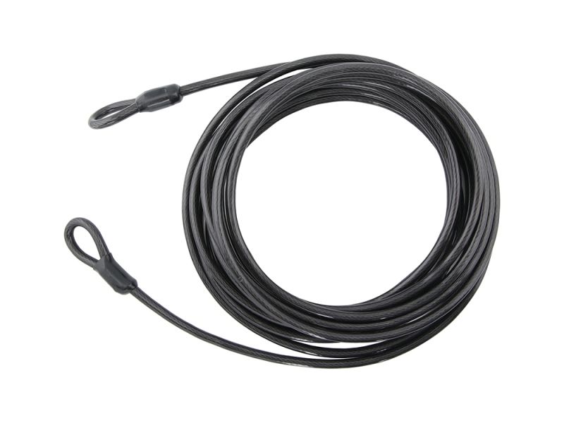Security Plus loop cable cable 10 meters x 10mm (black)
