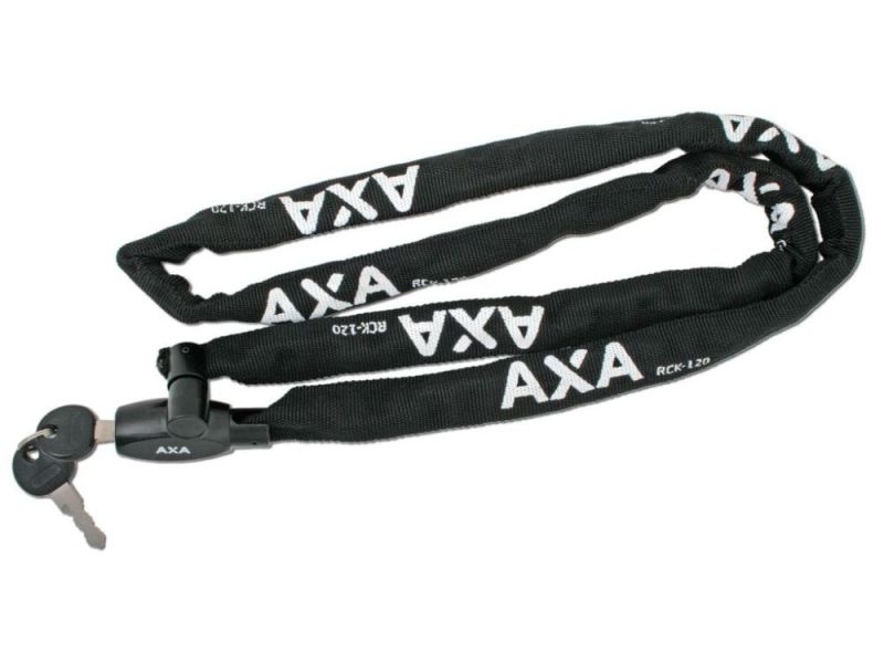 AXA Rigid RCK Kettenschloss (120cm (schwarz)
