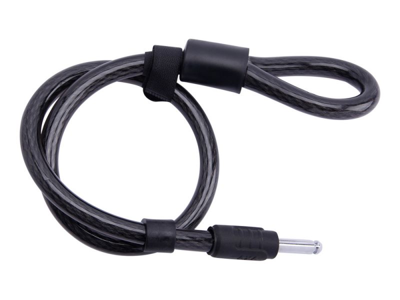 Axa Plug-in cable Plus 80 cm (black / grey)