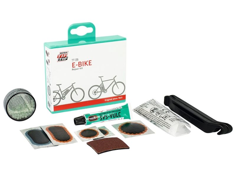 Tip Top TT09 e-bike repair kit (black / brown)