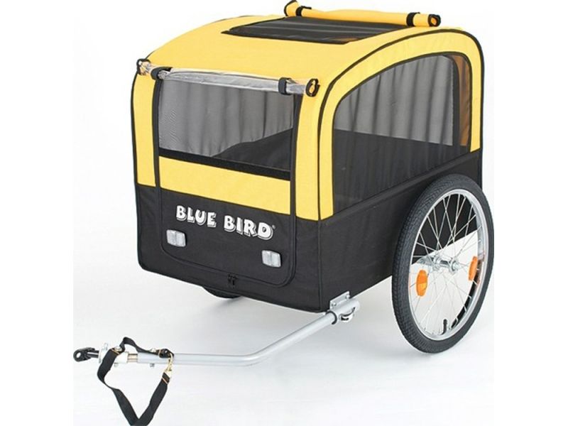 Blue Bird dog trailer (black / yellow)