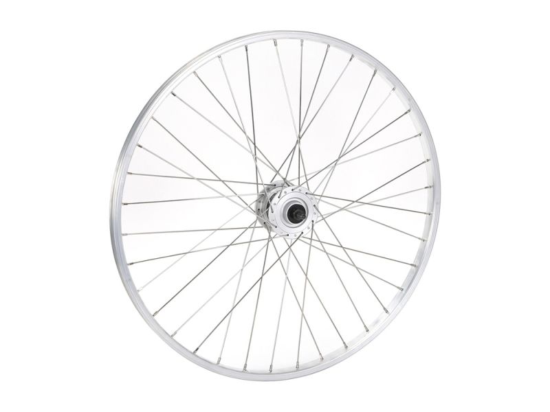 Schürmann Front Wheel 26“ (21-559 | DV | 36H | silver | Shimano DH-C3000 | Solid Axle | 2,00 Niro | 258mm)