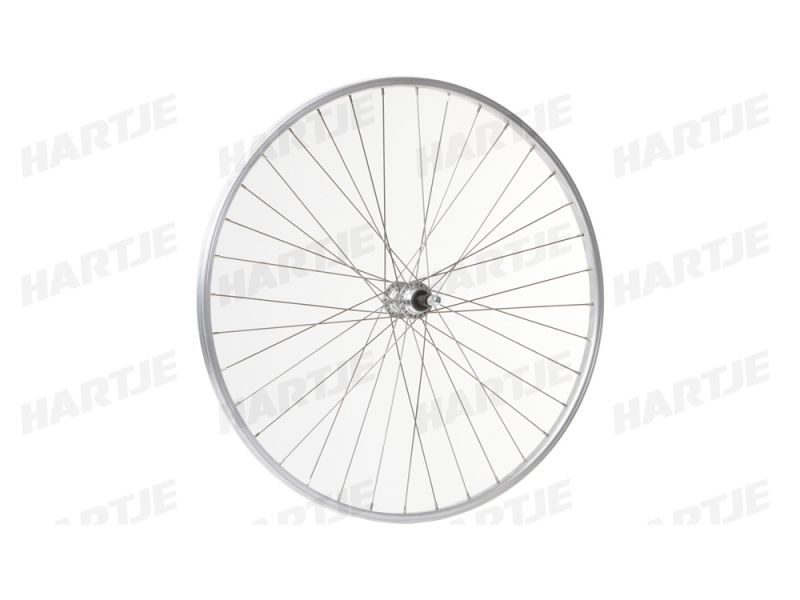 Schürmann Rear Wheel 26“ (21-559 | DV | 36H | silver | Quando 7-f | rigid | Solid Axle | 2,00 Niro | 262/263mm)