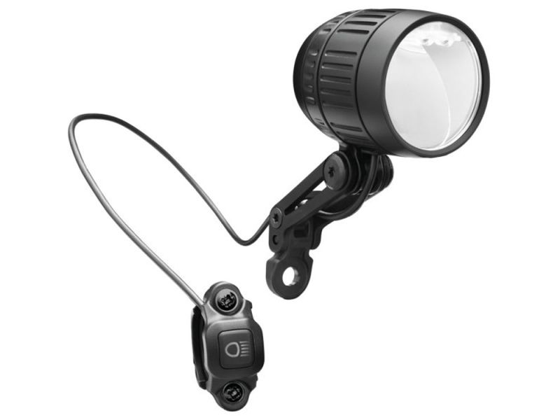 b&m Lumotec IQ-XM LED headlight (80/120 lux | black)