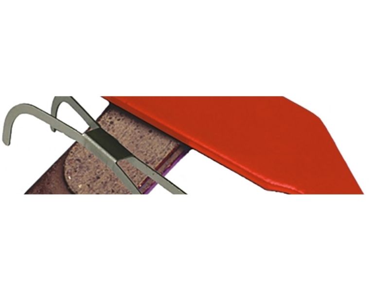 Kool Stop Disc Brake pad Vintage (red / grey)