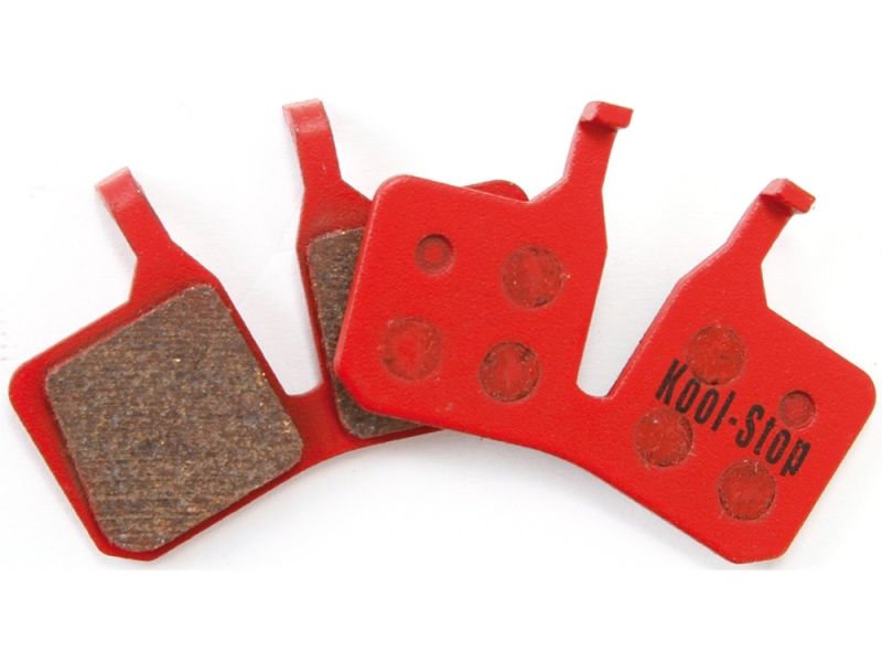 Kool Stop Disc Brake pad Magura Mt5 (2 Pads | 2 Pads | red / grey)
