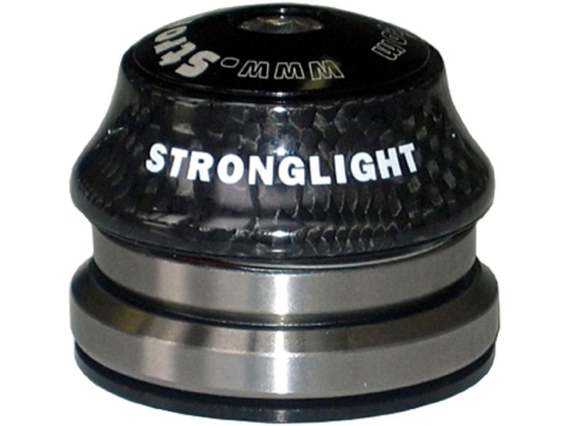 Stronglight Light in Carbon Headset Light In 1 1/4" -1 1/8“ (black)
