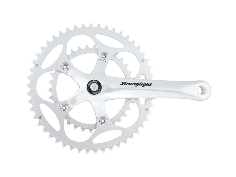Stronglight Impact Compact Crank Set (170mm | 50 / 34 Teeth | silver)