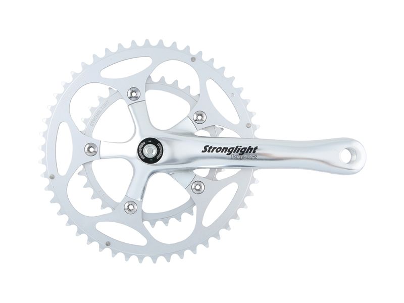 Stronglight Impact Compact Crank Set (175mm | 50 / 34 Teeth | silver)