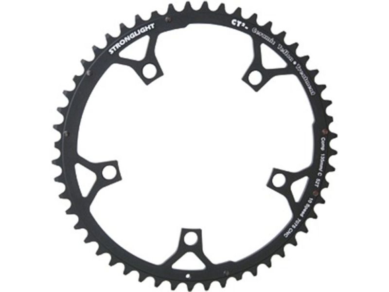 Stronglight Chainring CT2 135mm Lk. Campa 10 52 Z. (black)