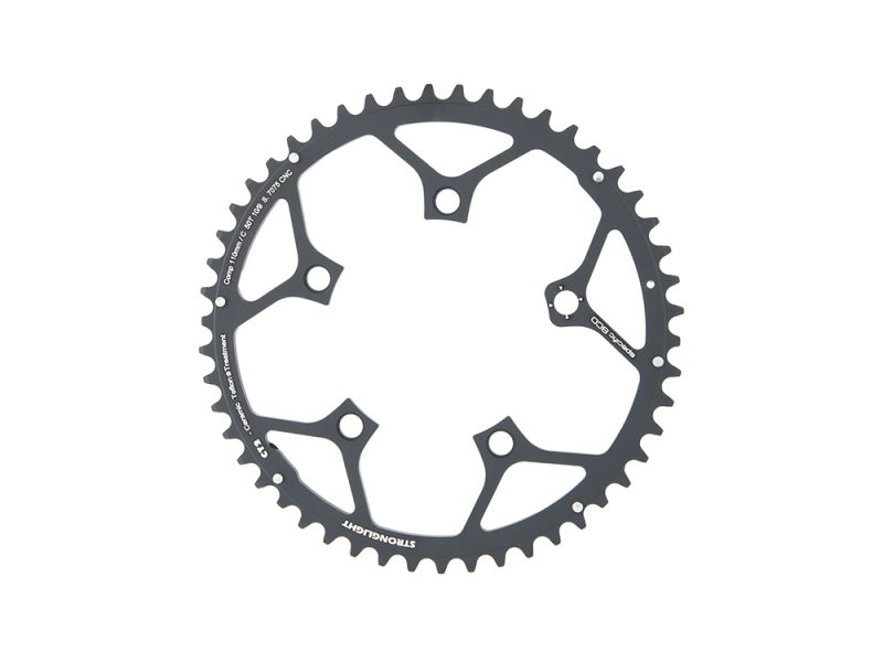 Stronglight CT2 Chain Ring (110mm | Campa 10 | 50 Teeth | black)
