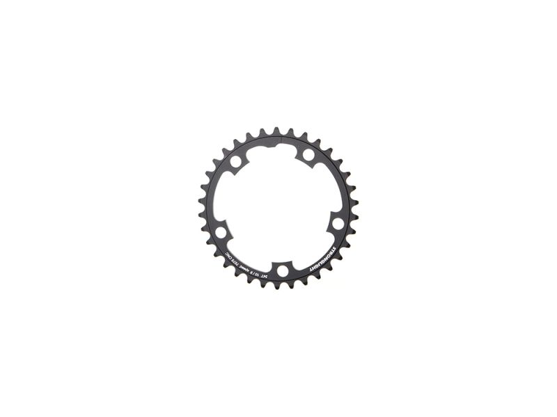 Stronglight Zircal 7075 T6 Chain Ring (110mm | 34 Teeth | black)