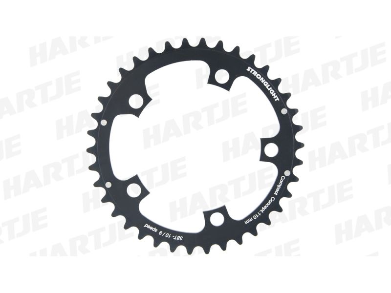 Stronglight Chainring 110mm Lhkr. (black)