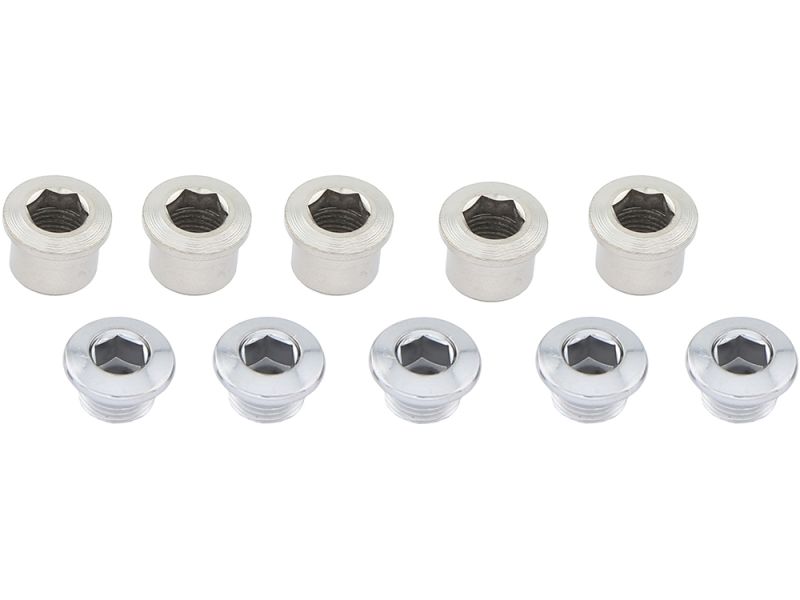 Stronglight Chainring bolt CT2 Muttern Satz Â 5 St. (silver)