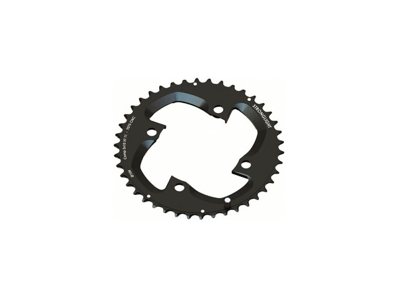 Stronglight MTB Chain Ring XT FCM785 (104mm | 36 / 22 Teeth | black)