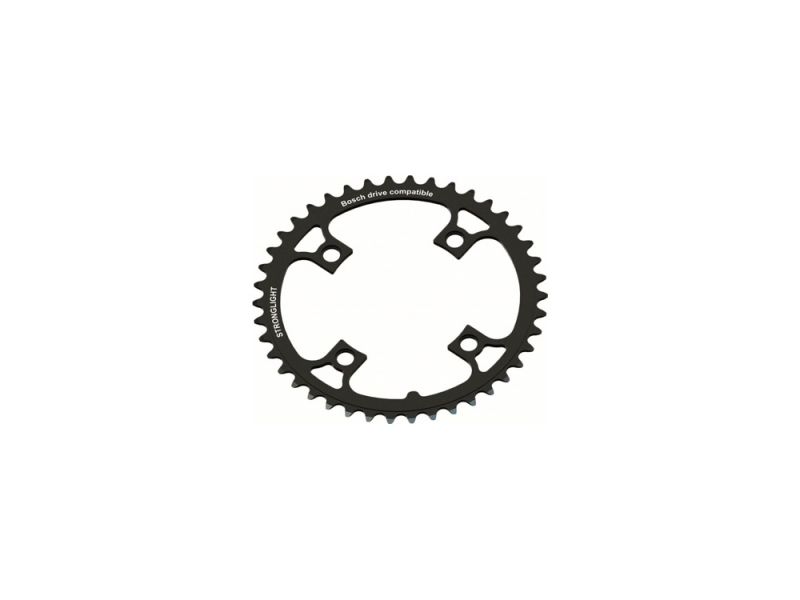 Stronglight Chainring 104mm 4 Arm 42 Z. (black)