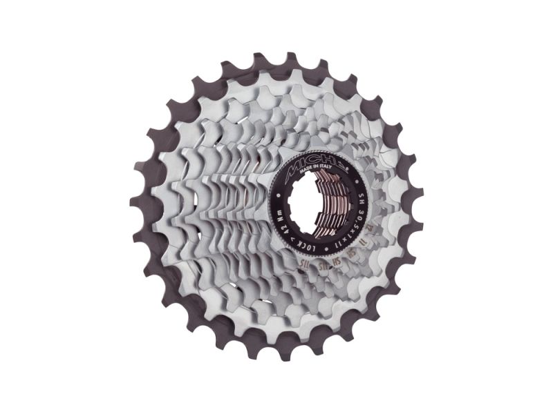 Miche Light Cassette Sprocket (11x | Shimano | 11-28T | black / silver)