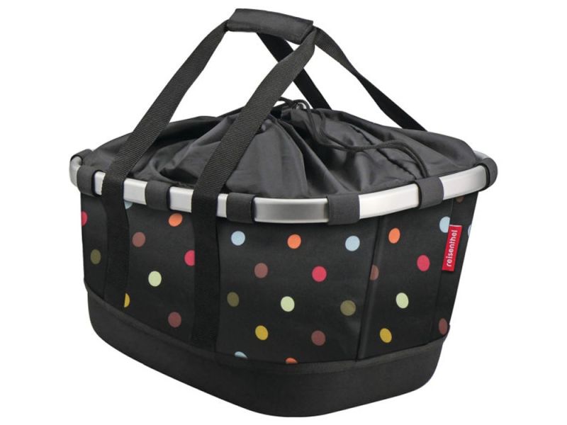 Rixenkaul Bikebasket GT rear bike basket (black / coloured)