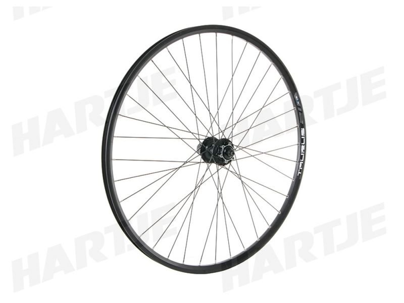 Ryde Taurus 21 Rear Wheel 27,5“ (2721-584 | DV | 32H | black | Shimano Deore FH-M525 | 8-/9-f | Hollow Axle | 6H | 2,00 Niro | 270/272mm)