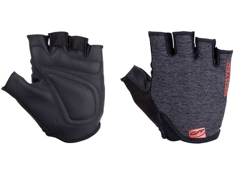 Contec Lady Jane cycling gloves women (red / grey)