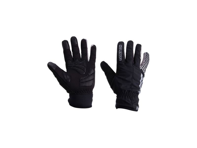 Contec Dense Waterproof Winter Cycling Gloves (black / grey)