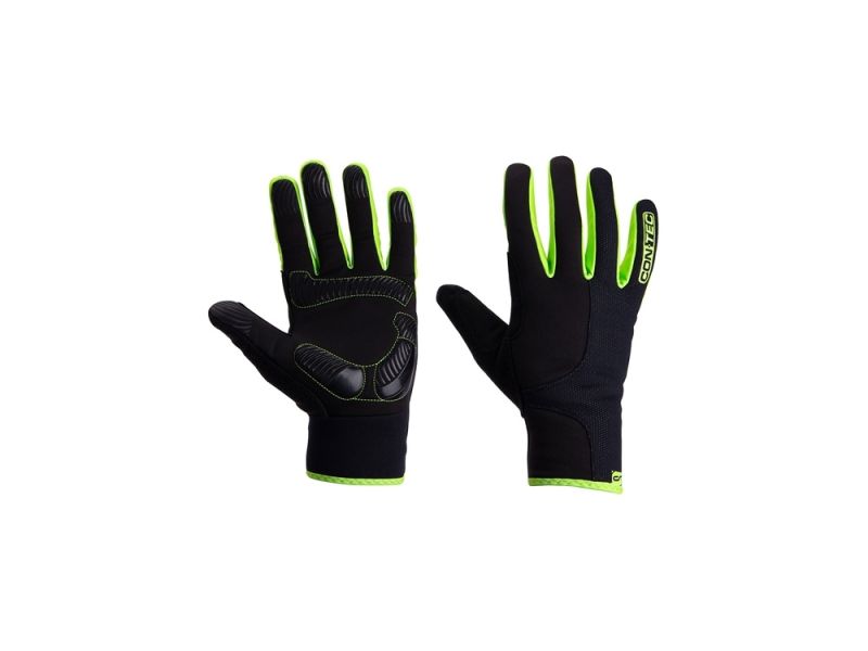 Contec Bleak Touch winter gloves (black / green)