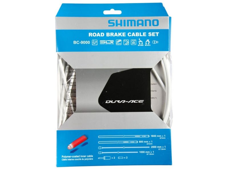 Shimano Dura Ace BC-9000 brake cable set polymer (white)