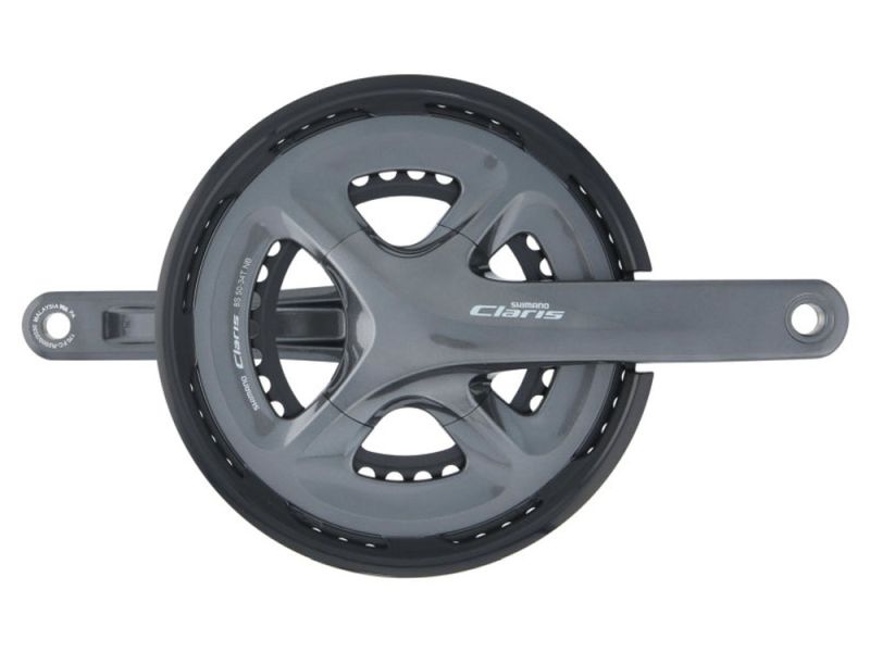 Shimano Claris crankset (50/34 teeth | 170mm | with chain guard ring)
