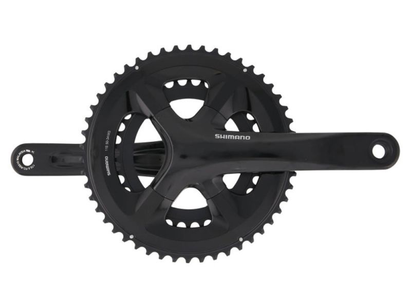 Shimano 105 crankset (52/36 teeth | 172,5mm | HT 11-speed | black)