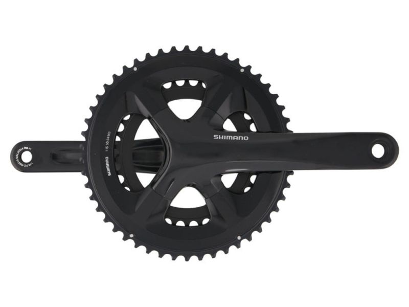 Shimano 105 Crank Set (46 / 36 175 HT 11f | black)
