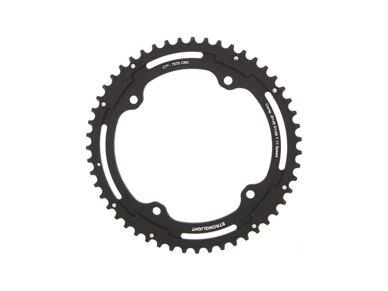 Stronglight Chainring CT2 145, 51z. Campa Sr / Re / Cho (black)