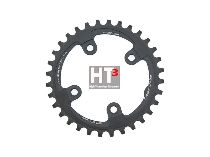 Stronglight Chainring HT3 76mm 4 Arm 32 Z. Ht3 (black)
