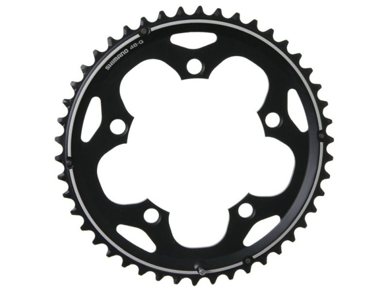 Shimano XC50 Cyclo-Cross chainring (46T | 5L | 110LK | black)