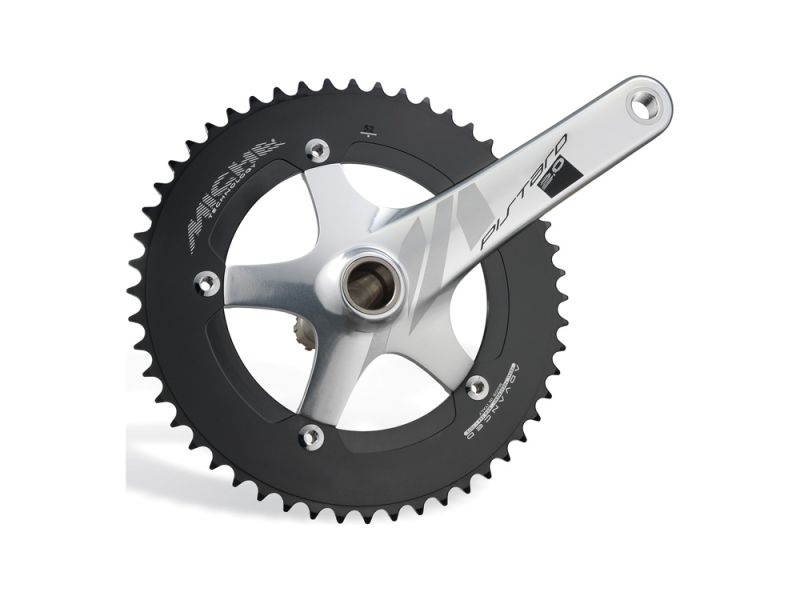 Miche Pistard 2.0 Crank Set 49 / 165mm (silver)